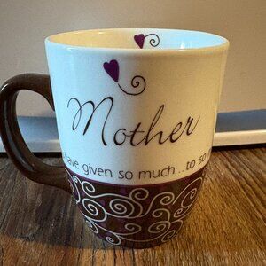 Mother Ceramic Large Novelty Mug-New-Given as Gift